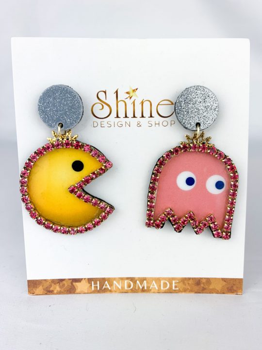 Pacman Earrings